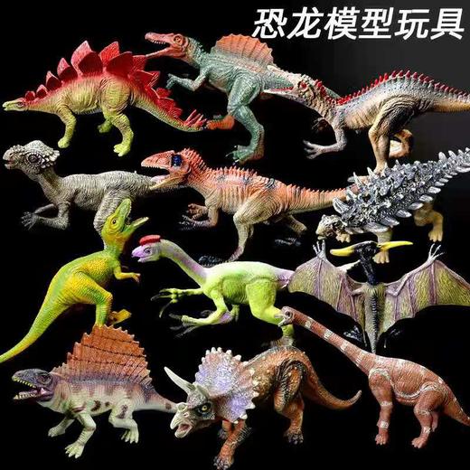 【母婴用品】实心恐龙塑胶玩具 商品图0