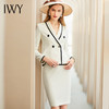 IWY/高端气质小香风西装套装女职业套裙薄款小西装外套女休闲正装CS1202 商品缩略图1