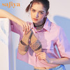 Safiya索菲娅方格铆钉平底拖鞋女2021夏季时尚外穿拖SF12110021 商品缩略图1