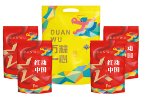 万粽一心*简尚1120g礼袋B 【五芳斋ODM全国独家定制】
