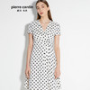 皮尔卡丹女装年夏季新款波点印花连衣裙C11DS17W0
 商品缩略图0
