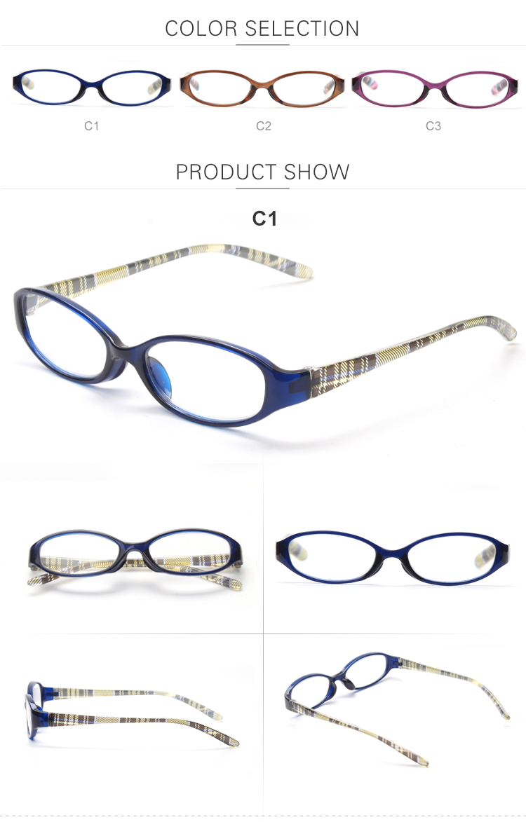 Computer Reading Glasses Blue Light Blocking UV Protection Lightweight Flexible Readers for Women Men