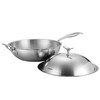 *【炒锅】DD024德国戴德18/10不锈钢五层复合炒锅不易粘锅煤气电陶炉通用炒锅 商品缩略图1