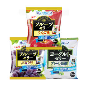 日本进口真光乳酸菌果冻儿童可吸果冻120g