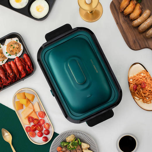 ALLJOINT优仅多功能料理锅可分离网红家用烧烤电火锅烤肉一体3.5L【ALL-JOINT】 商品图4