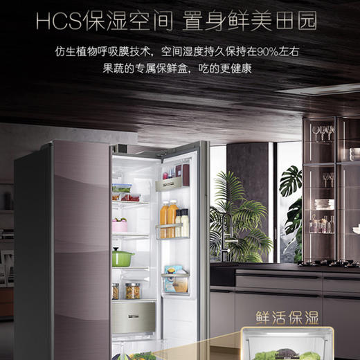 卡萨帝（Casarte）冰箱BCD-600WTCPU1 商品图3