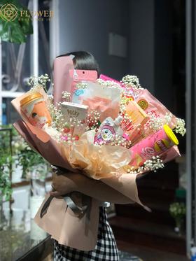 爱你的一万种可能零食花束