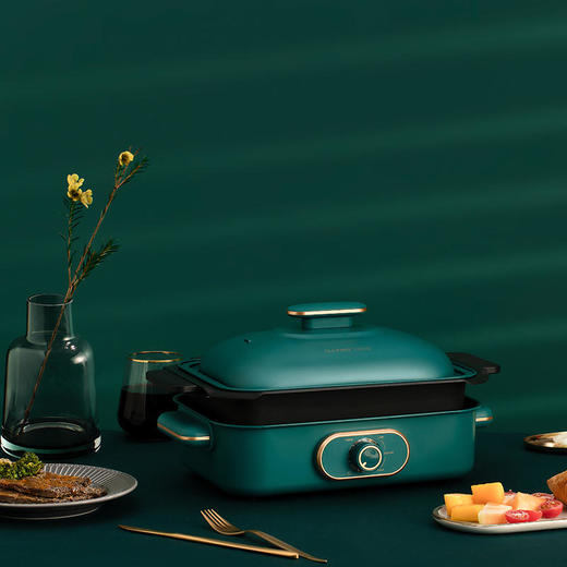 ALLJOINT优仅多功能料理锅可分离网红家用烧烤电火锅烤肉一体3.5L【ALL-JOINT】 商品图3