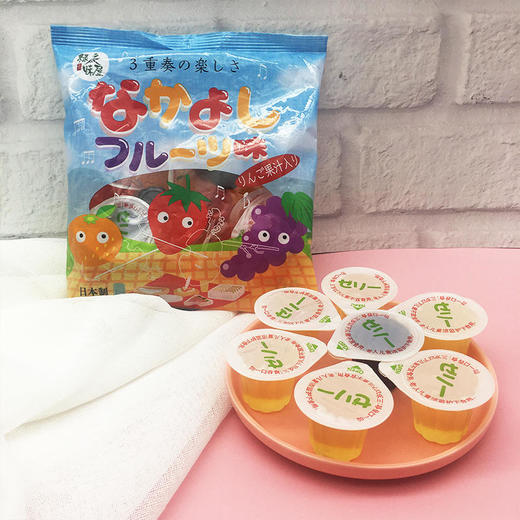 日本进口绿之味屋好朋友果冻休闲零食【绿之叶】 商品图0