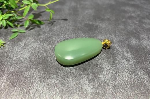 【御珠宫坊】金镶碧玉吊坠 商品图2