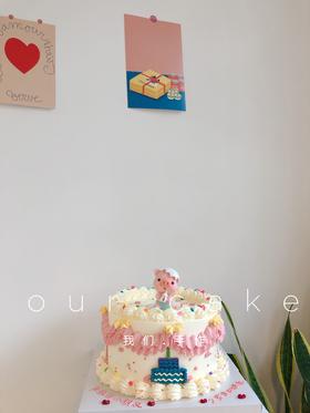 奶瓶猪复古蛋糕-低糖处理无添加