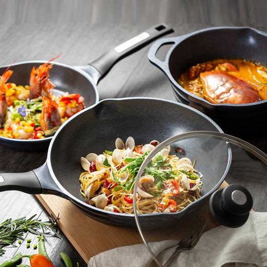 %德国戴德DL030悦澜锅具五件套汤锅炒锅煎锅厨具套装全套家用 商品图3