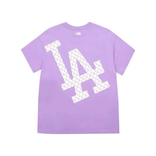 MLB 21年春夏新款韩国MLBNY短袖女背后大标满标老花宽松T恤 商品图3