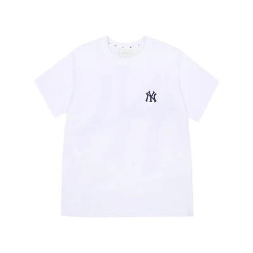 MLB 21年春夏新款韩国MLBNY短袖女背后大标满标老花宽松T恤 商品图2