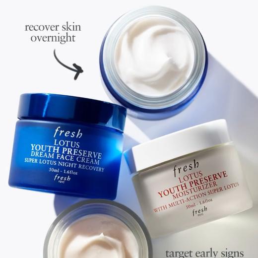 法国 Fresh馥蕾诗 莲花青春赋活保湿日霜/晚霜 50ml 商品图7