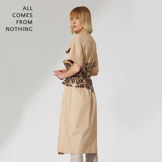 围裹式棉质连衣裙 商品图4