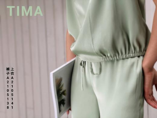 小高领松紧摆简约套装 商品图1