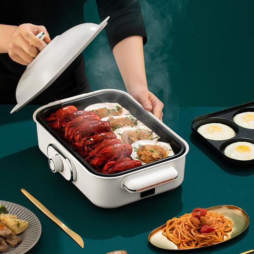 ALLJOINT优仅多功能料理锅可分离网红家用烧烤电火锅烤肉一体3.5L【ALL-JOINT】 商品图6