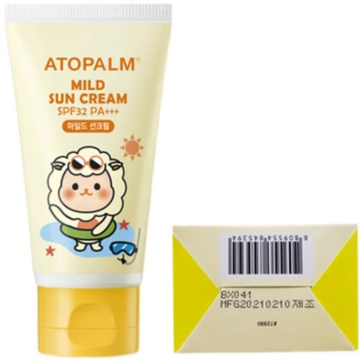 韩国爱多康atopalm宝宝防晒霜清爽敏感肌可用SPF32倍儿童防晒乳【YJQ】 商品图4