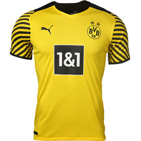 PUMA/彪马2021赛季多特蒙德主场球员版球衣短袖男759034 01