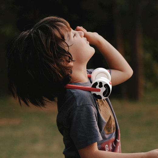 zoyzoii儿童挂脖风扇创意新款可爱小风扇静音usb充电轻盈便携学生 商品图2