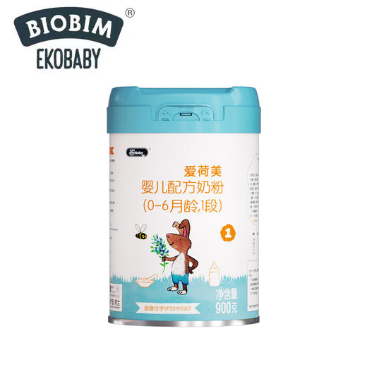 Ekobaby爱荷美婴儿配方奶粉1段900G 商品图0