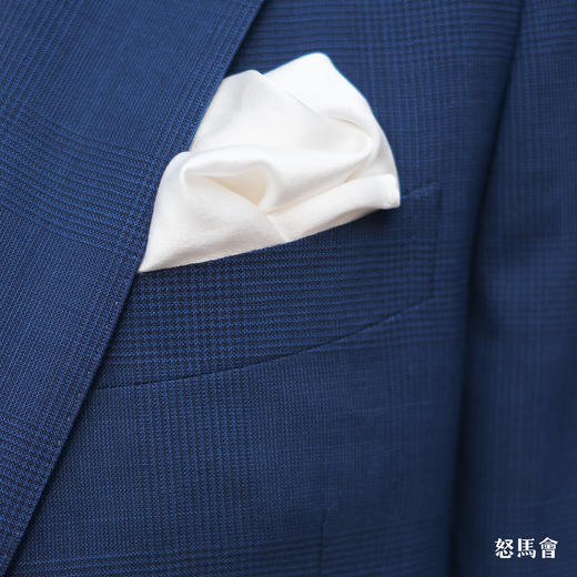 C&J Antich 澳洲美丽诺羊毛藏蓝色暗亲王格全麻衬套装 商品图6