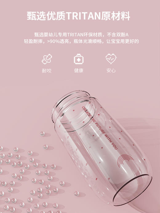 zoyzoii儿童水杯上学专用夏季吸管杯幼儿园男孩女孩学饮杯防呛摔 商品图1