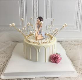 花仙子皇冠款蛋糕