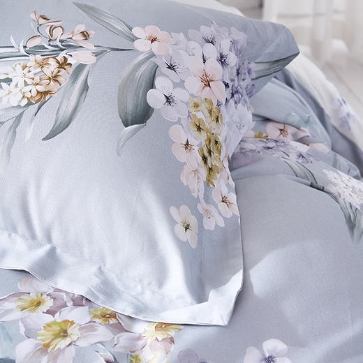 梦洁全棉四件套家用套件被罩：花颜如梦 彼岸幽香 浪漫时刻TD 商品图3