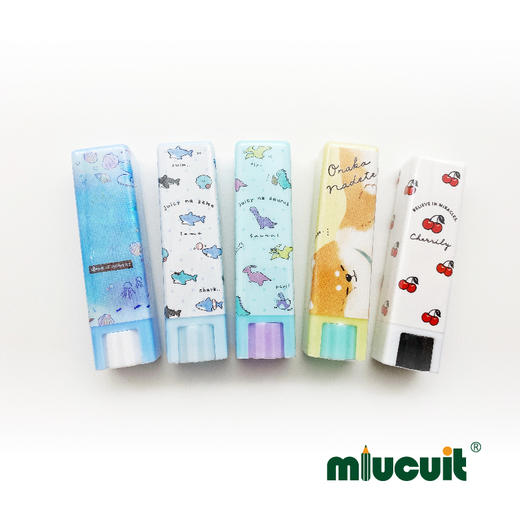 日本进口CRUX直角香味学生胶棒可爱卡通胶棒 商品图0