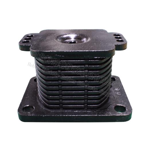 豪沃钢板支座（钢板支撑）（黑）（10层）（大螺丝）（单价=1个，1箱=2个） 商品图0