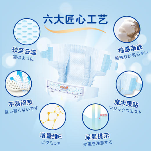 GOO.N(大王)-天使系列婴幼儿用纸尿裤 商品图2