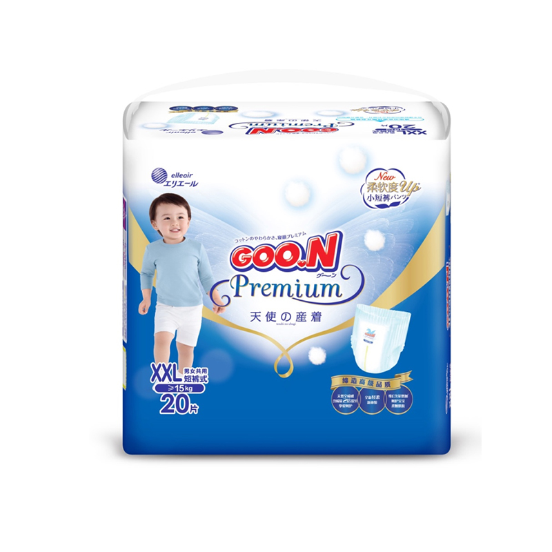 GOO.N大王短裤式纸尿裤天使系列