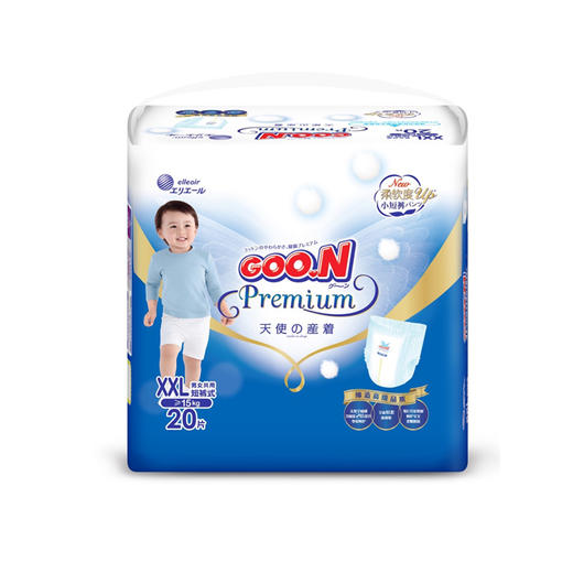 GOO.N大王短裤式纸尿裤天使系列 商品图0
