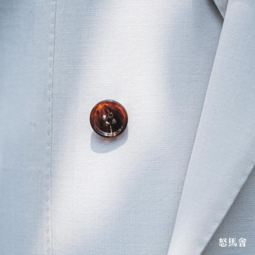 C&J Antich 澳洲美丽诺羊毛奶白色全麻衬套装 商品图7