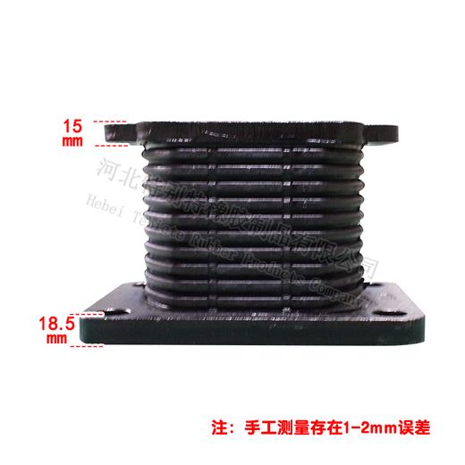 豪沃钢板支座（钢板支撑）（黑）（10层）（大螺丝）（单价=1个，1箱=2个） 商品图3