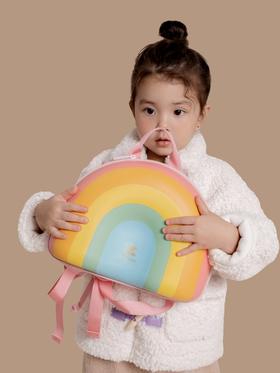 zoyzoii儿童书包幼儿园3-5岁糖果彩虹可爱一年级女双肩包BEARBENS