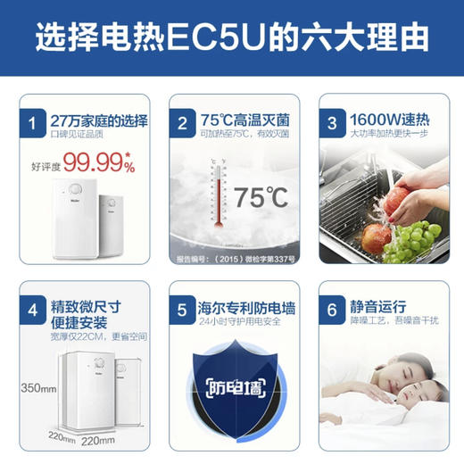 海尔（Haier）小厨宝EC5U 商品图1