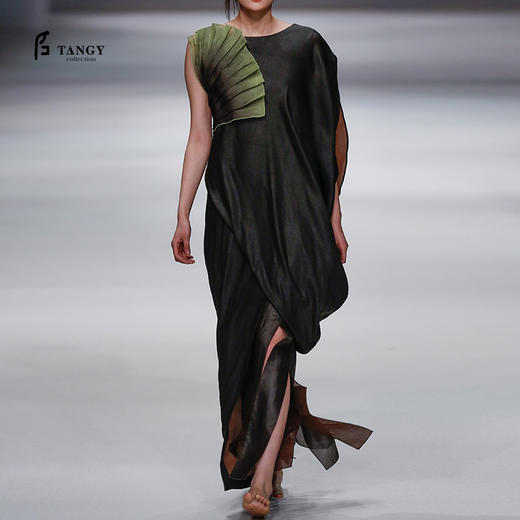 TANGY Collection女士真丝连衣裙 商品图0