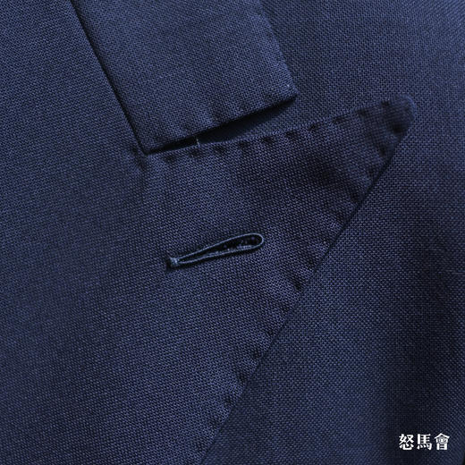 C&J Antich 澳洲美丽诺羊毛海军蓝全麻衬套装 商品图9