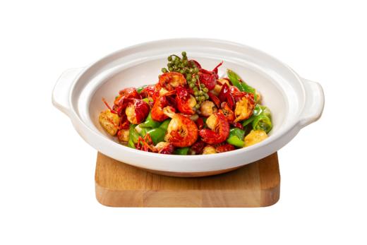 麻辣青椒焖虾尾 商品图0