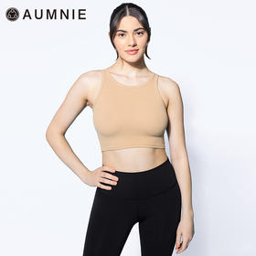 AUMNIE | 罗纹棉弹圆领背心 RIBBED COTTON TANK