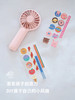 zoyzoii手持式儿童小风扇usb充电迷你便携随身静音电风扇天使翅膀 商品缩略图3