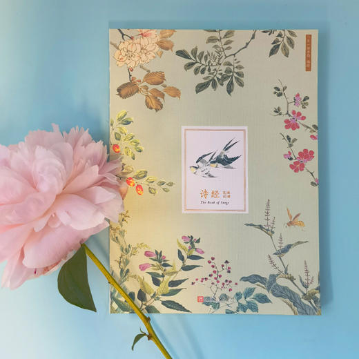 诗经画谱笔记 精心挑选修复细井徇诗经名物图解中手绘图片 穿线裸脊装订诗经古风中国风艺术手账本创意文创笔记本3000848 商品图3