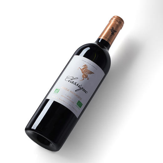 翡马·经典有机红葡萄酒 法国进口红酒 优级波尔多AOC级750ml 13.5° 商品图2
