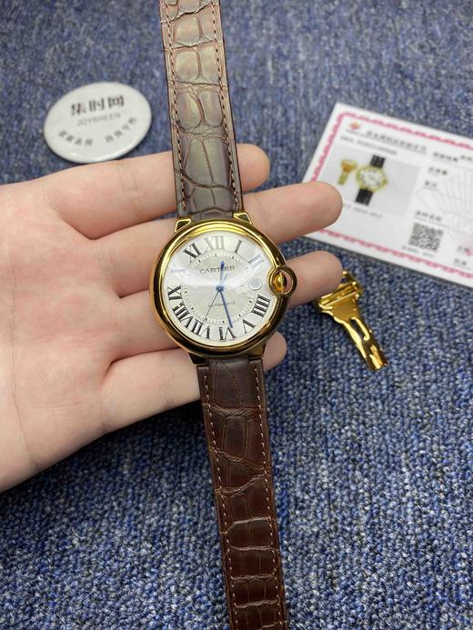 原单品质渠道货 特惠【真金款】新款首发 18K金表到货！原装机 卡地亚蓝气球系列 瑞士进口ETA-2824/2892全自动机械机芯 商品图9