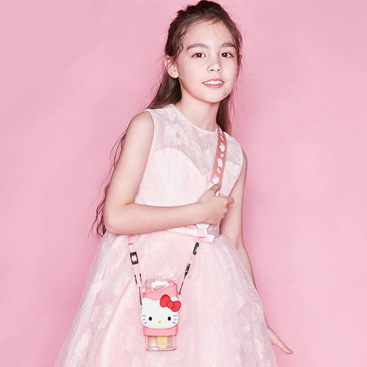 【夏季热卖爆品】FamilyOut凡米粒雪糕水壶（HelloKitty）235ml儿童出游出游水壶便携式家用小型迷你旅行水杯 商品图3