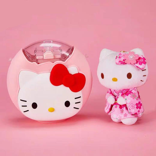 【夏季热卖爆品】FamilyOut凡米粒甜甜圈水壶(HelloKitty)380ml儿童出游水壶便携式家用小型迷你旅行水杯 商品图3