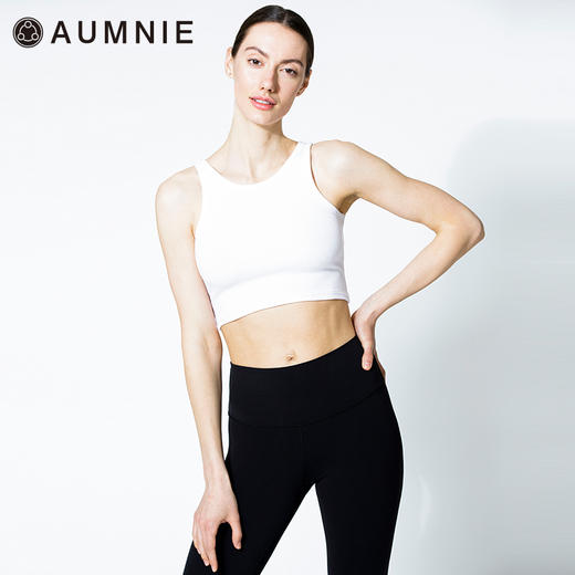 AUMNIE | 罗纹棉弹圆领背心 RIBBED COTTON TANK 商品图2